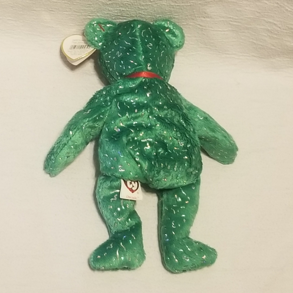 Like new 2003 "Decade" January Beanie Baby bear - Picture 4 of 4